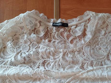 Čipkované šaty, takko,xxl
