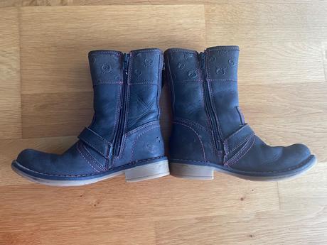 Dievčenské kožené čižmy, lasocki,28