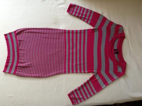 Svetríkové šaty k legínam, m