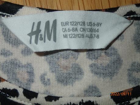 Letné šatky hm, h&m,122