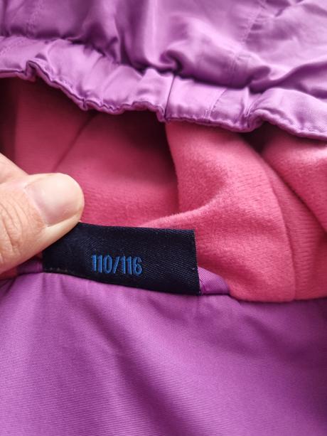 Zimna lyziarska bunda 110/116, 110