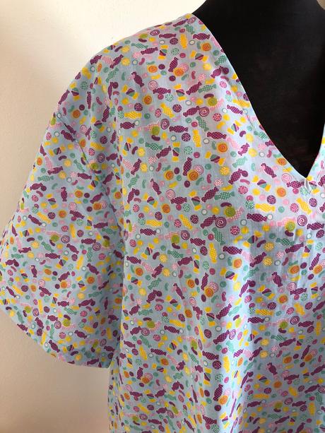 Dámsky zdravotnícky komplet - blúza a nohavice, xl