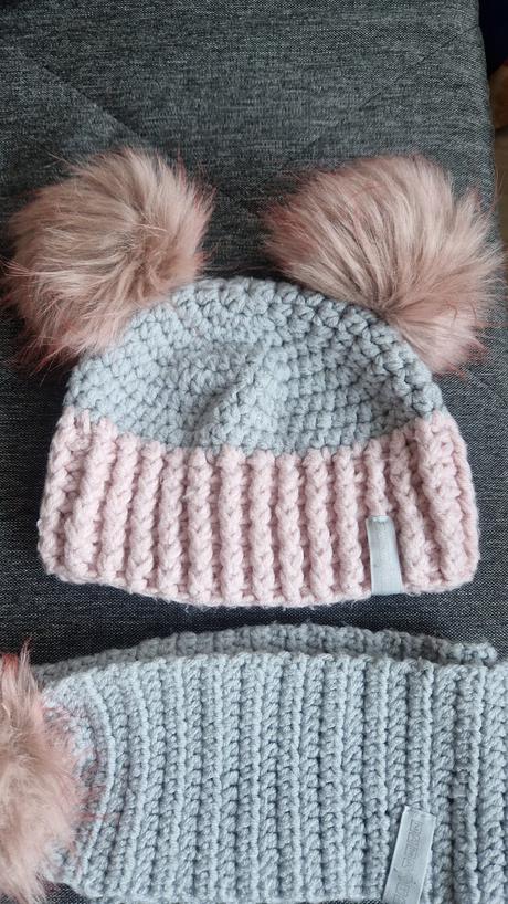 Zimný set - čiapka a šál, 122