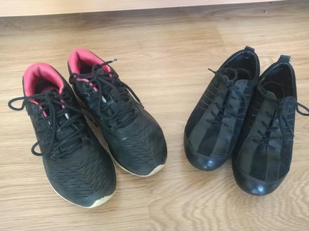 Kožené tenisky zn ecco a reebok veľ.38 super stav, ecco,38