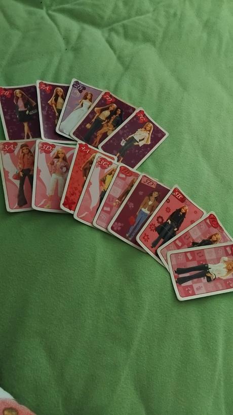 Barbie kartičky, 