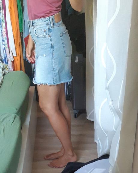 Riflova sukňa, h&m,36