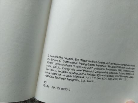 Záhady starej európy - e. von däniken,