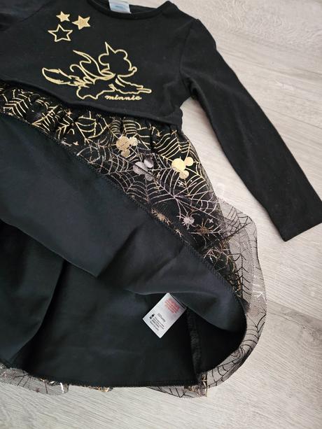 Krásne halloweenske disney šaty 98, 