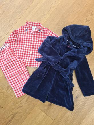 Nadherne vianočne pyzamko plus zupan, next,98