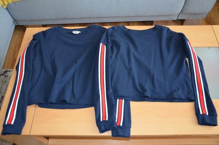 Mikiny modré h&m - v. 146/152 a 158/164, 152