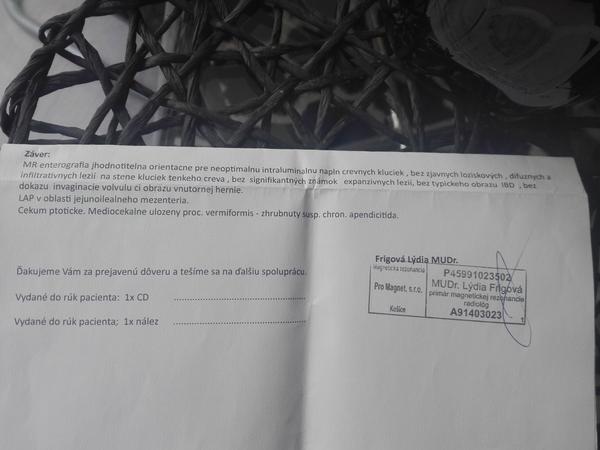 Mám problém so slepým črevom?