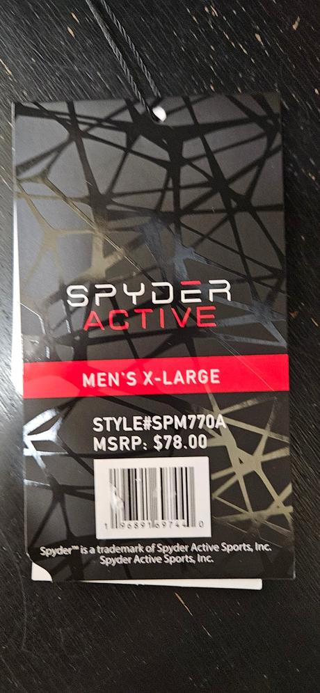 Spyder pánske termo nohavice veľkosť xl, xl