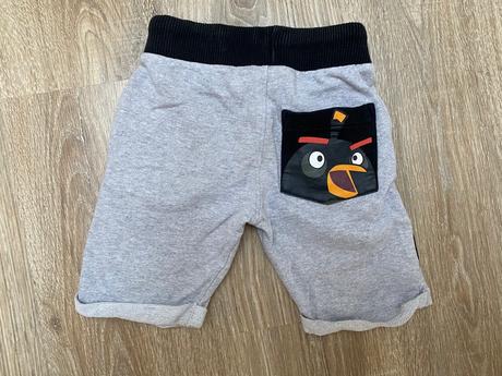Teplákové kraťasy angry birds, f&f,92