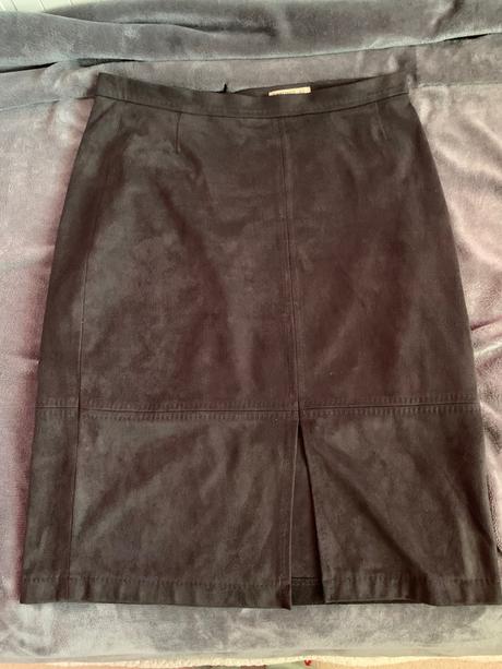 Šedá semisova sukna s rozporkom, timeout,42