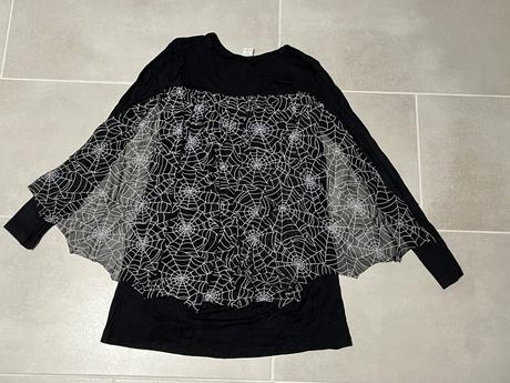 Šaty na karneval netopier 146/152 lindex, 