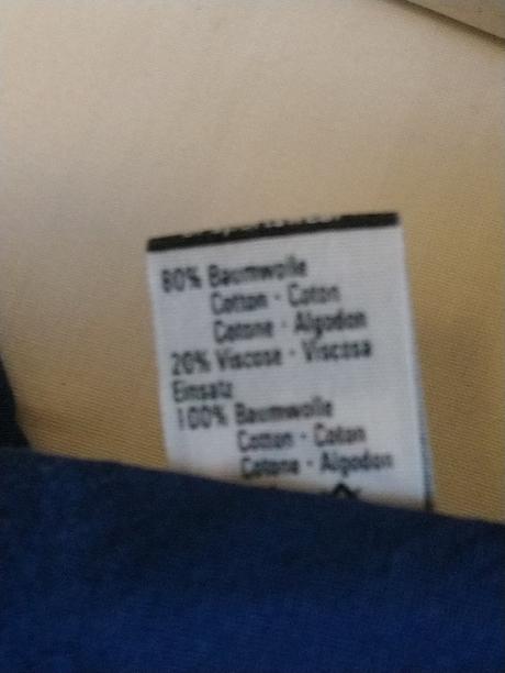 Pánska modrá mikina s golierom, trigema, xxxl, xxxl