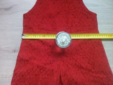 Kraťasový čipkový overal, mayoral,134