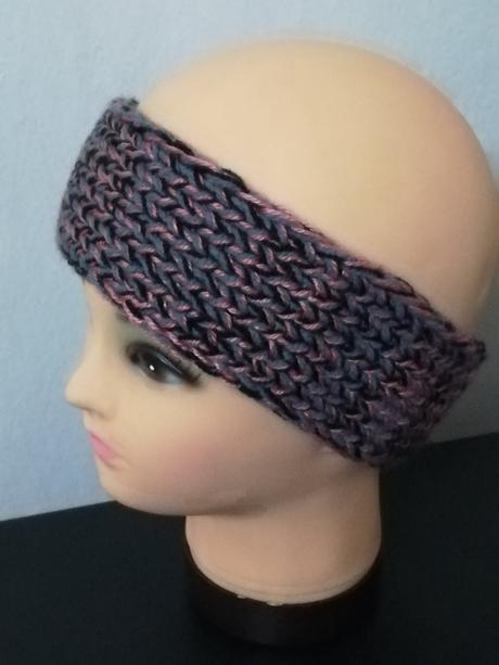 Pletená čelenka 13, l - xxxl