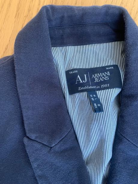 Armani jeans tmavomodre sako s, armani,s