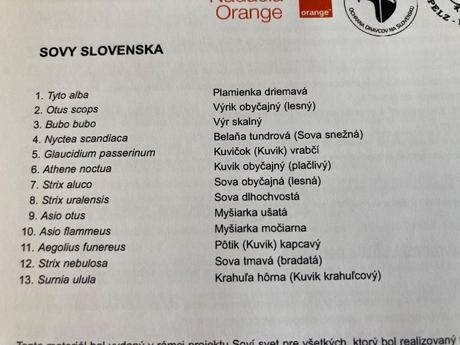 Cd sovy slovenska, 