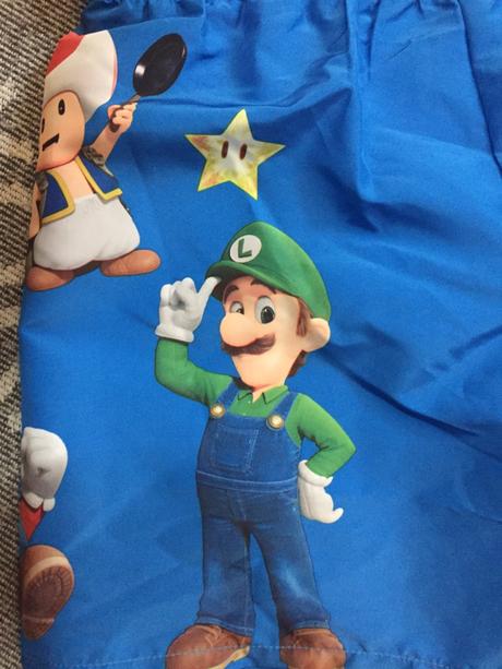 Chlapcenske plavky super mario 8-10 rokov, h&m,134