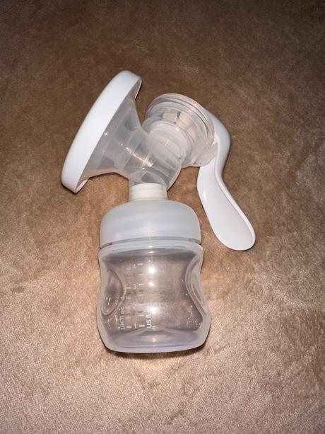 Manuálna odsávačka mlieka avent, 