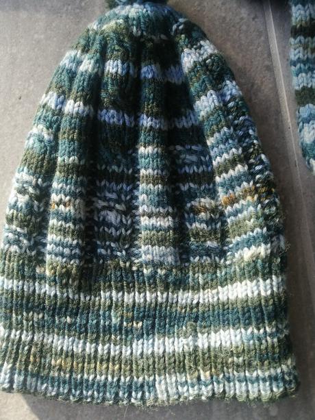 Ručne pletený set na cca 1-3ročné dieťa (3 zimy), 80