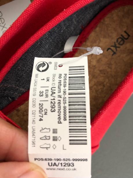 Next unisex platenky, next,33