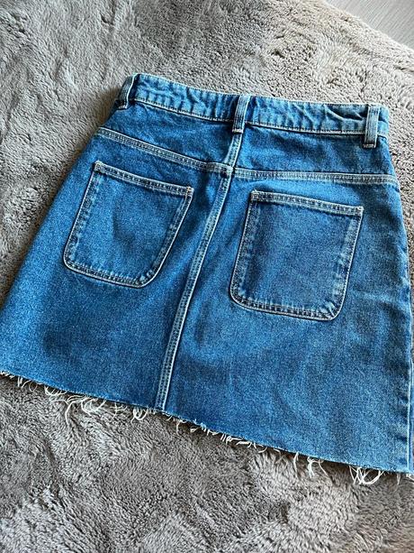 Rifľová sukňa zn. zara, zara,s