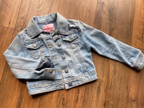 Dievčenská rifľová bunda, next,104