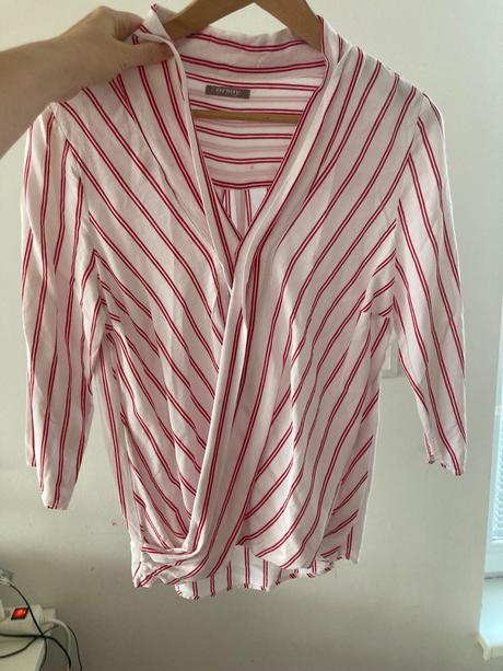 Blúzka s červenými pásikmi, orsay,s