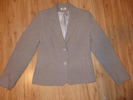 Hnedé sako do pásu, 38