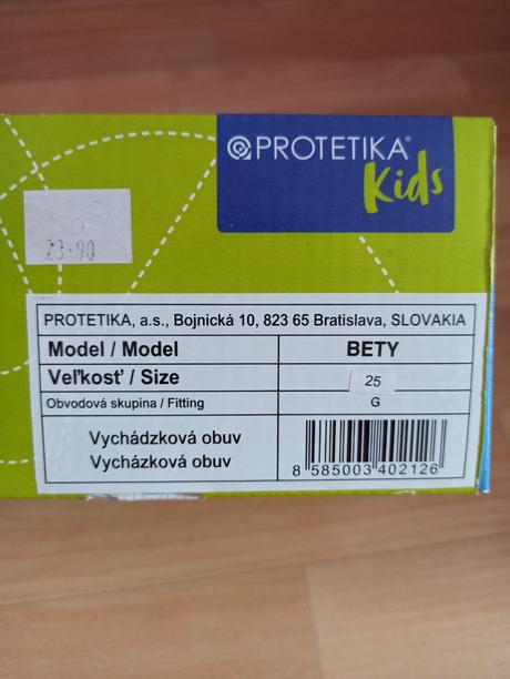 Sandále protetika, protetika,25