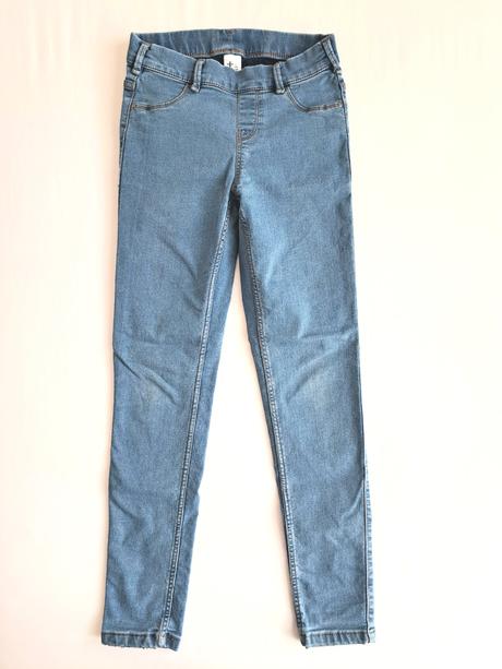 Modré džegíny, c&a,158