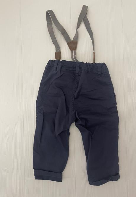 Nadherny komplet nohavice a kosela, h&m,86