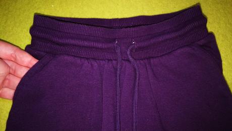 Fialové tepláky, h&m,104