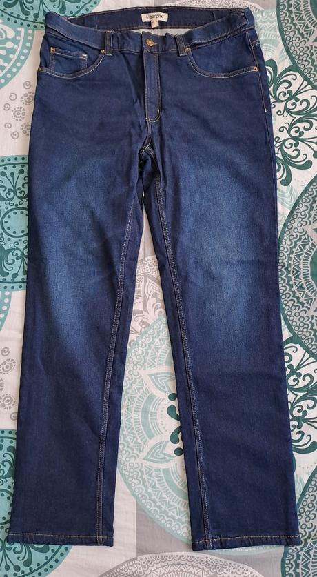 Thermo pánske džínsy w36 l32, bonprix,36