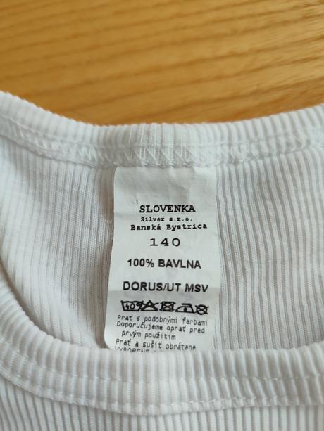 Tričko, slovenka,140