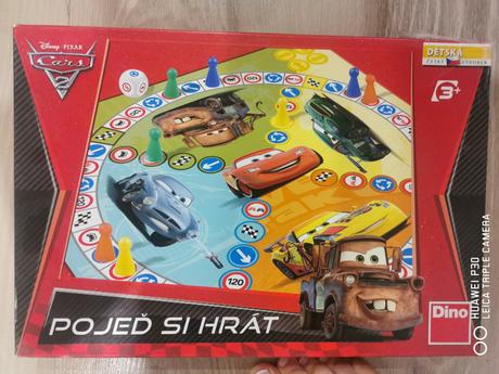Cars spoločenská hra,