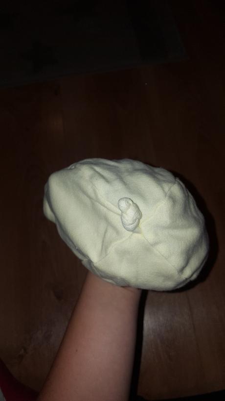 Žltá čiapočka č.68-74, 74