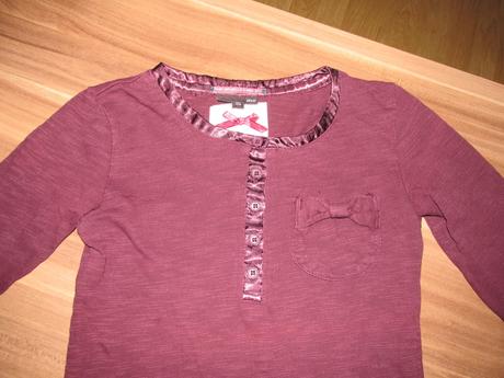 Bordó tričko v. 140, 140