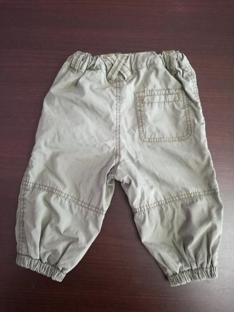 Zateplené nohavice 74, h&m,74