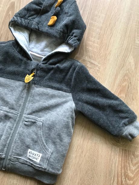 Zateplená mikino bundicka, coccodrillo,80