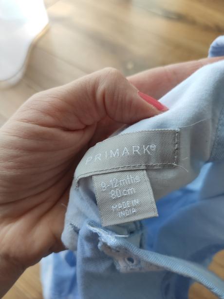 Letné šaty s výšivkou, primark,80