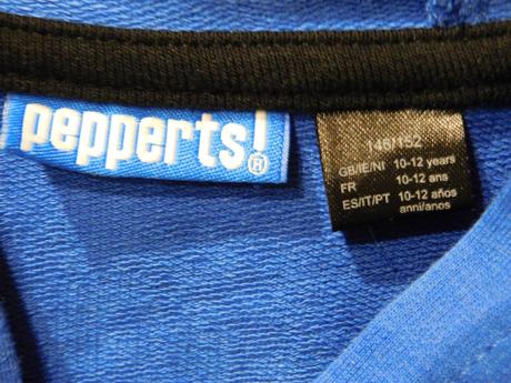 Modrá tepláková mikina, pepperts,146