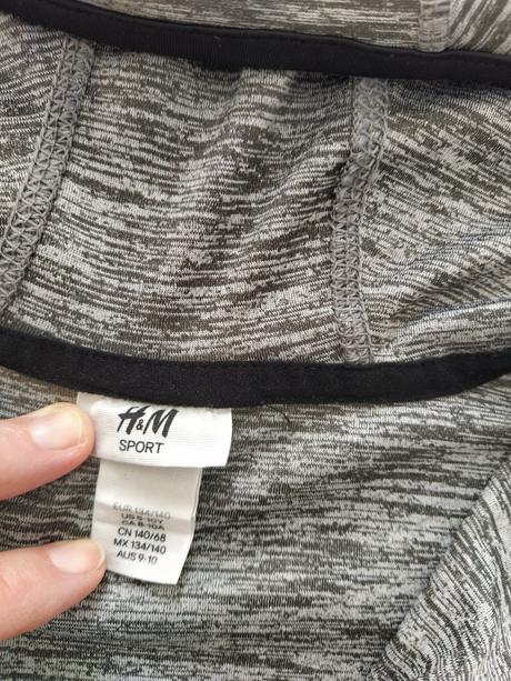 Športová mikina vel.8-10 rokov 134-140, h&m,134