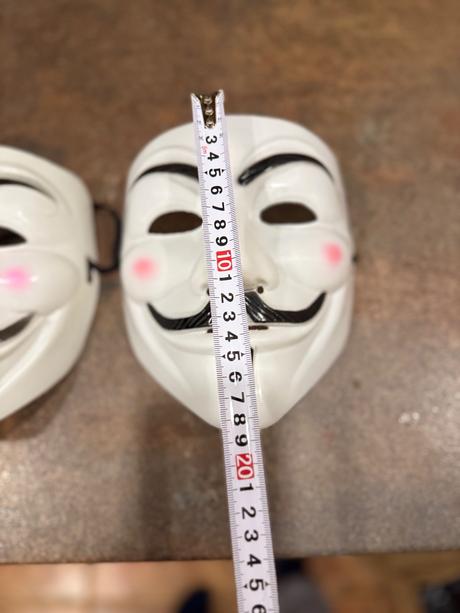 Maska guy fawkes  anonymous  2 ks, 
