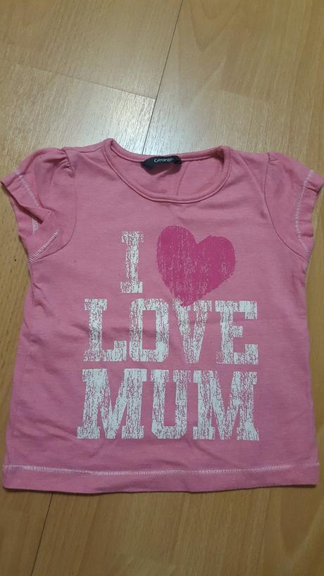 Ružové triko, george,86