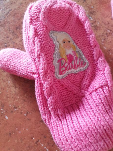 Rukavičky barbie, barbie,80