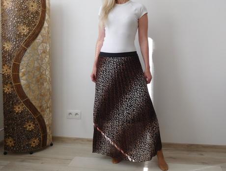 Plysovaný tyl suknička dlhá 90 cm,, 36